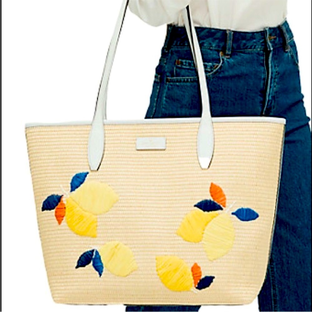 Kate Spade lemon tote